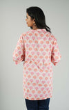 Floral Printed Pure Cotton Kurti
