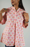 Floral Printed Pure Cotton Kurti