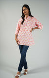 Floral Printed Pure Cotton Kurti