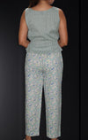 Geometric Printed Three Piece Pure Cotton Co Ords Set