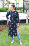 Ethnic Printed Pure Cotton Kurti