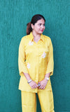 Pure Muslin Silk Textured Sequins Work Co-Ord Sets