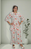 Pure cotton Printed Front Knot Co Ords Set