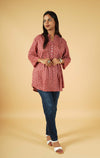Ethnic Printed Pure Cotton Kurti