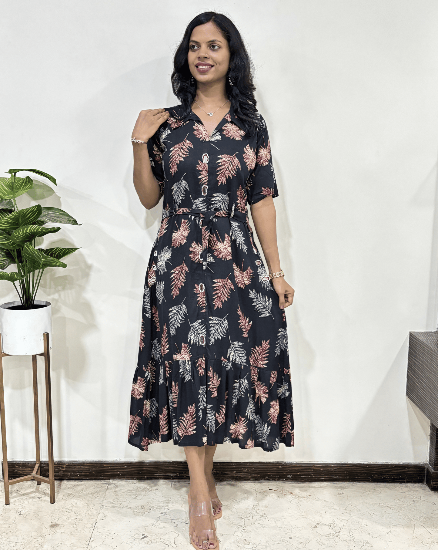 Yukti A-line Sleeveless Long Kurti