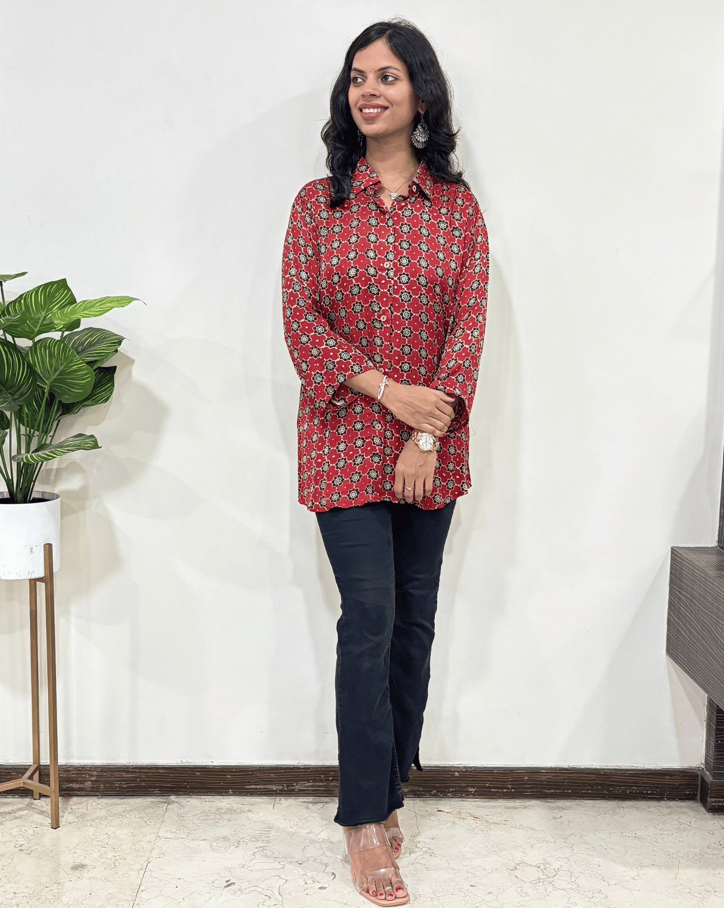 Adhira Modal Silk Shirt