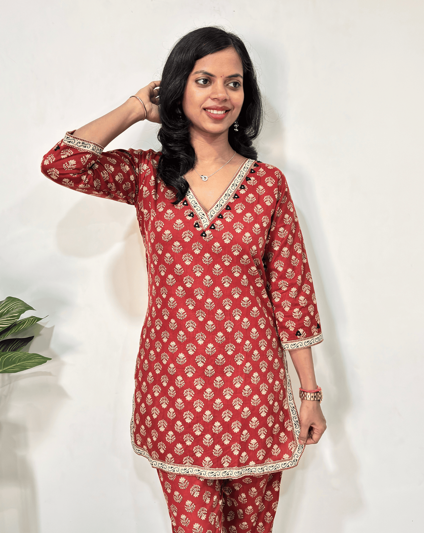 Druti Ajrakh Co-ord set