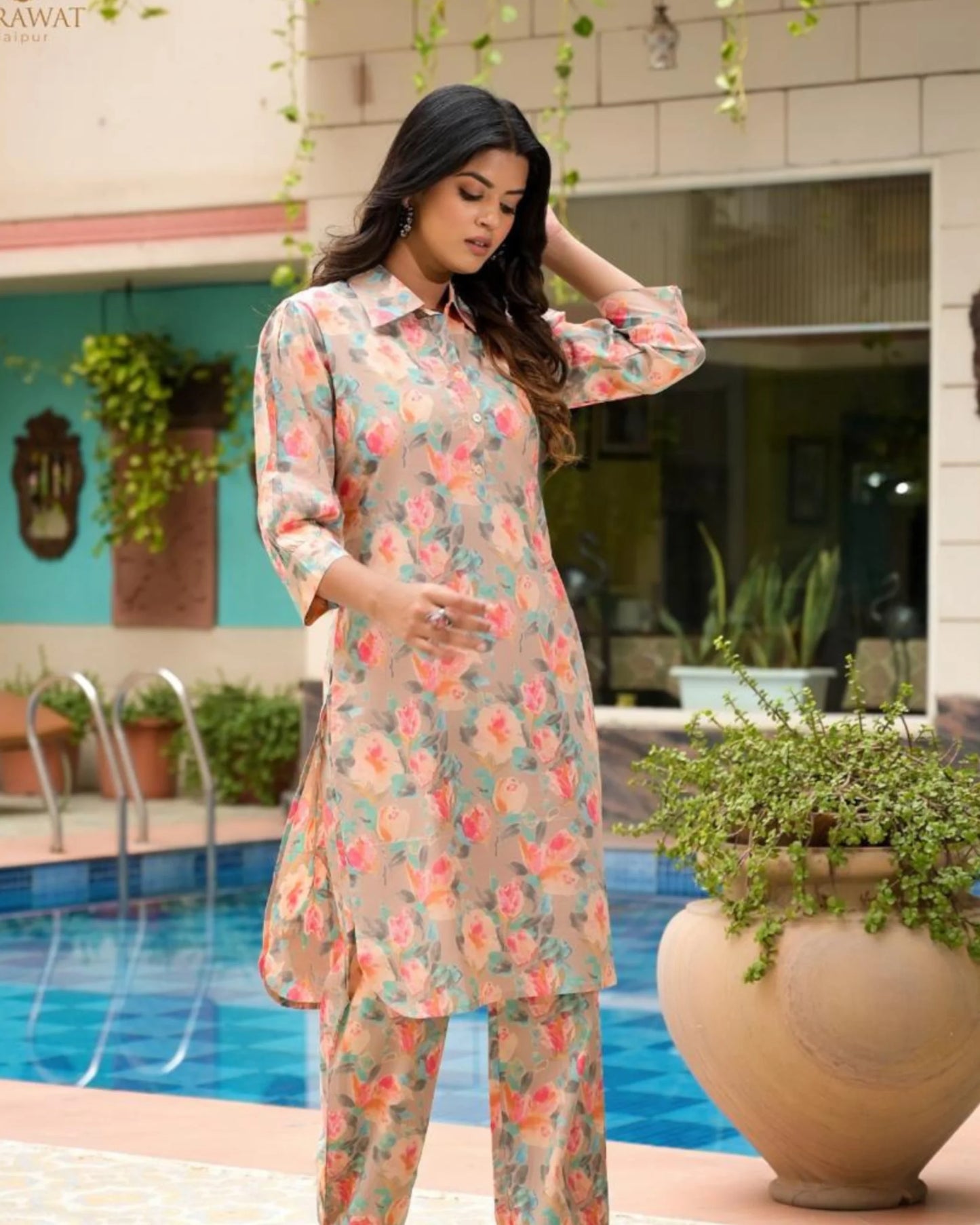 Premium Jaipuri Cotton Co-Ord Set