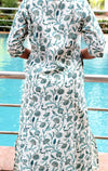 Floral Printed Pure Cotton Kurti set