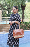 Floral Printed Pure Cotton Kurti set