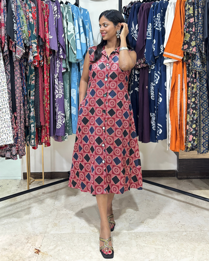 Kriti Mashru Silk One Piece