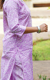 Sequins Work Batik Printed Pure Cotton Suit Set with Dupatta