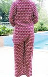 Block Printed Pure Cotton Co-Ord Sets