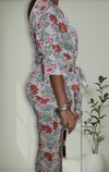 Pure cotton Printed Front Knot Co Ords Set