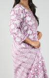 Thread Work Floral Printed Pure Cotton Suit Set with Dupatta
