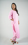 Sequins Work Batik Printed Pure Cotton Suit Set with Dupatta