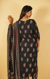 Sequins Work Pure Cotton Suit Set with Dupatta