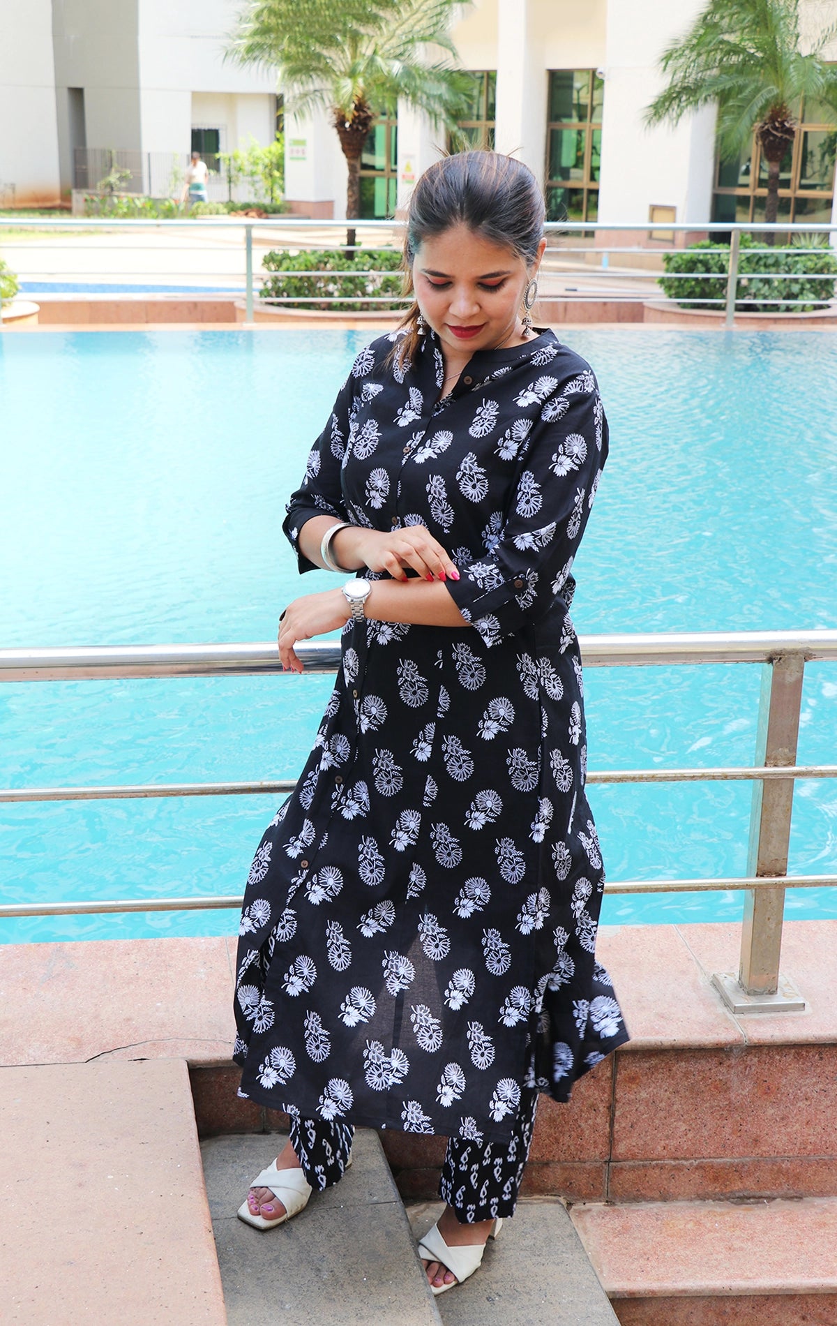 Premium Jaipuri Cotton Kurti set