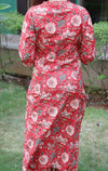 Floral Printed Pure Cotton Kurti set