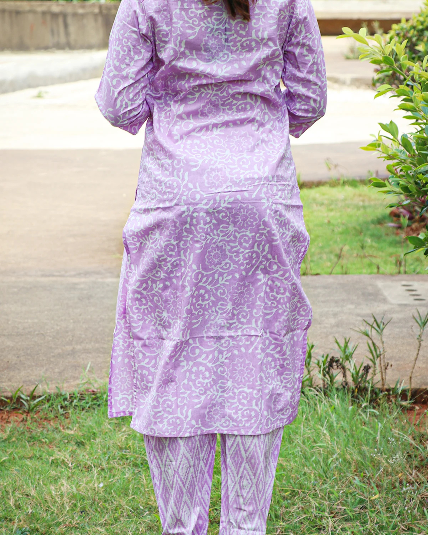 Premium Jaipuri Cotton Kurti Set with Dupatta