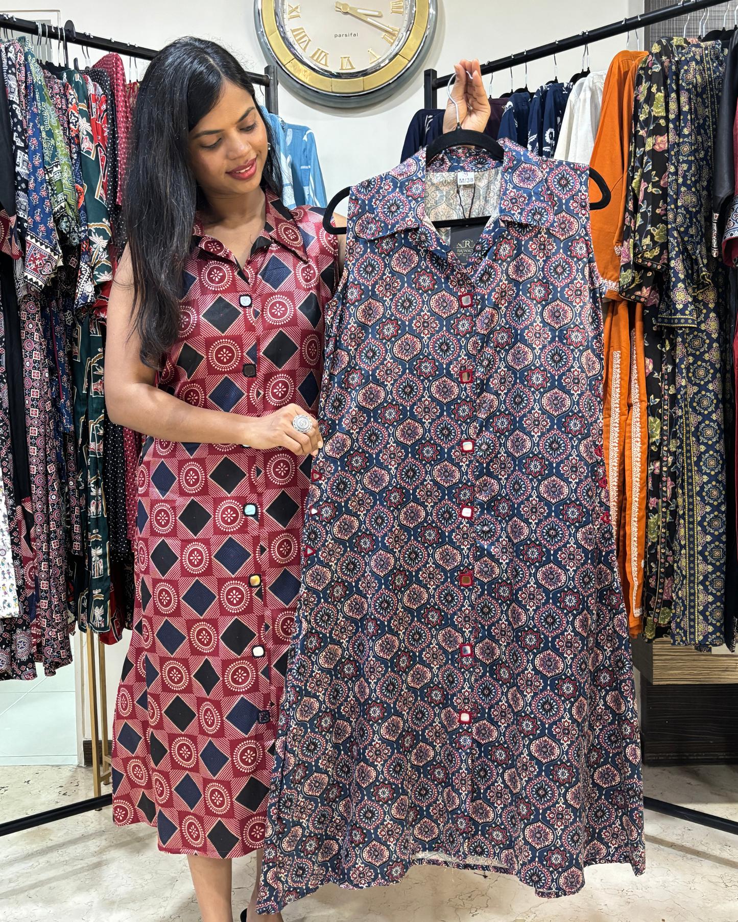 Kriti Mashru Silk One Piece