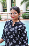 Floral Printed Pure Cotton Kurti set
