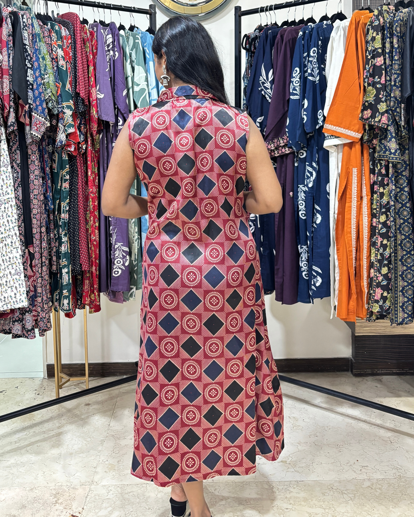 Kriti Mashru Silk One Piece