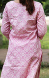 Mirror Work Floral Printed Pure Cotton Suit Set with Dupatta