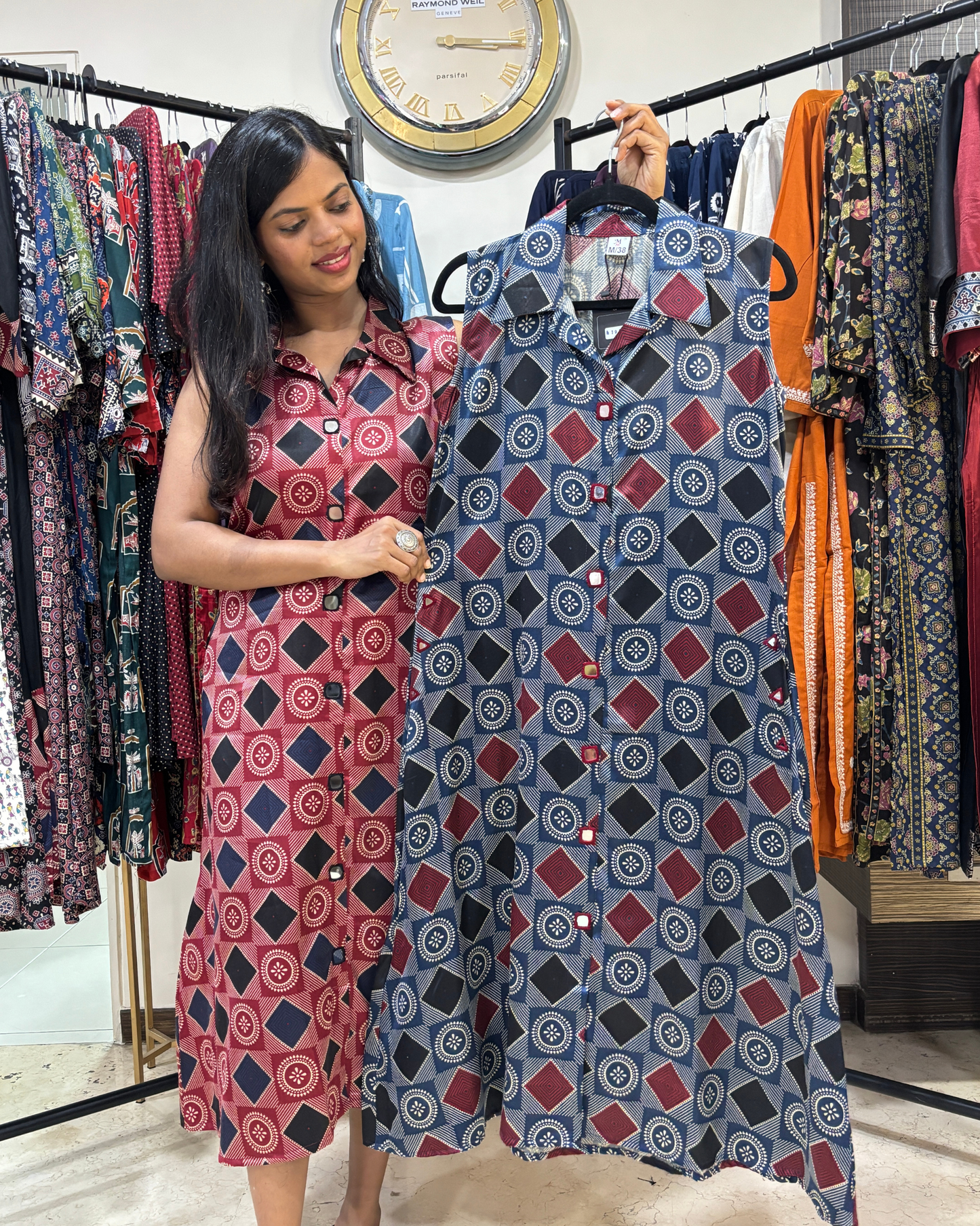 Kriti Mashru Silk One Piece