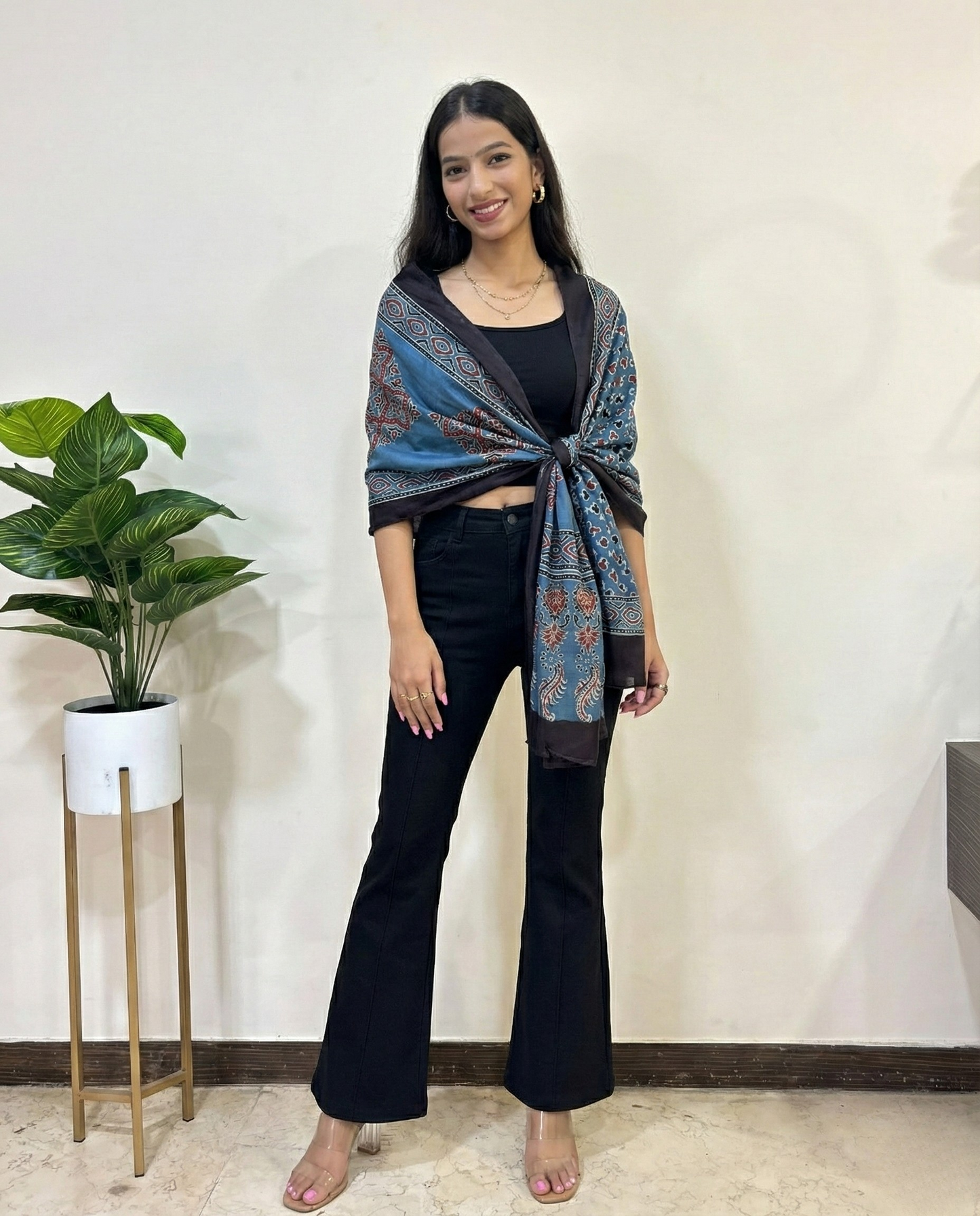 Palak Modal Silk Stole