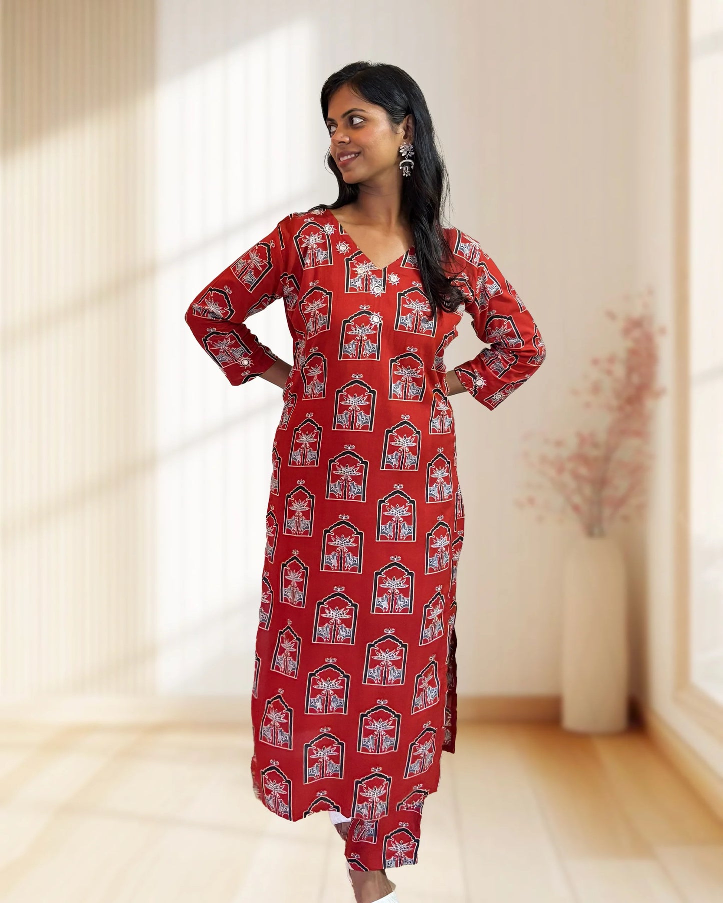 Anushka Ajrakh Co-ord Set