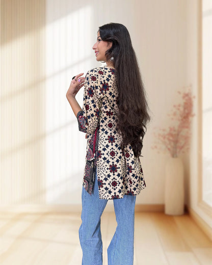 Lara Ajrakh Short Kurti