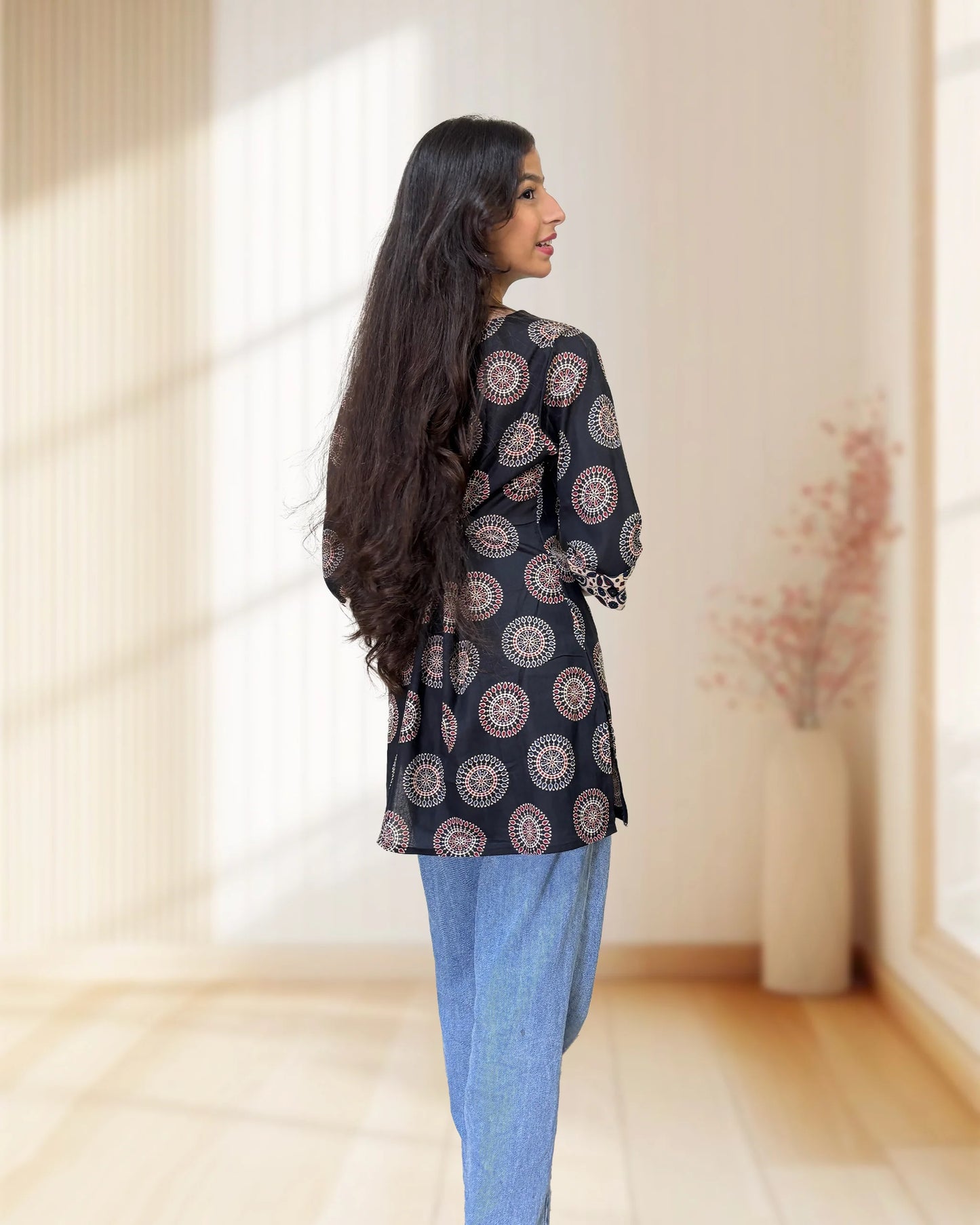 Lara Ajrakh Short Kurti