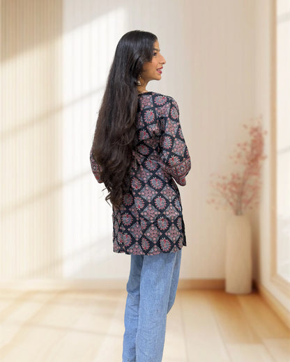 Lara Ajrakh Short Kurti