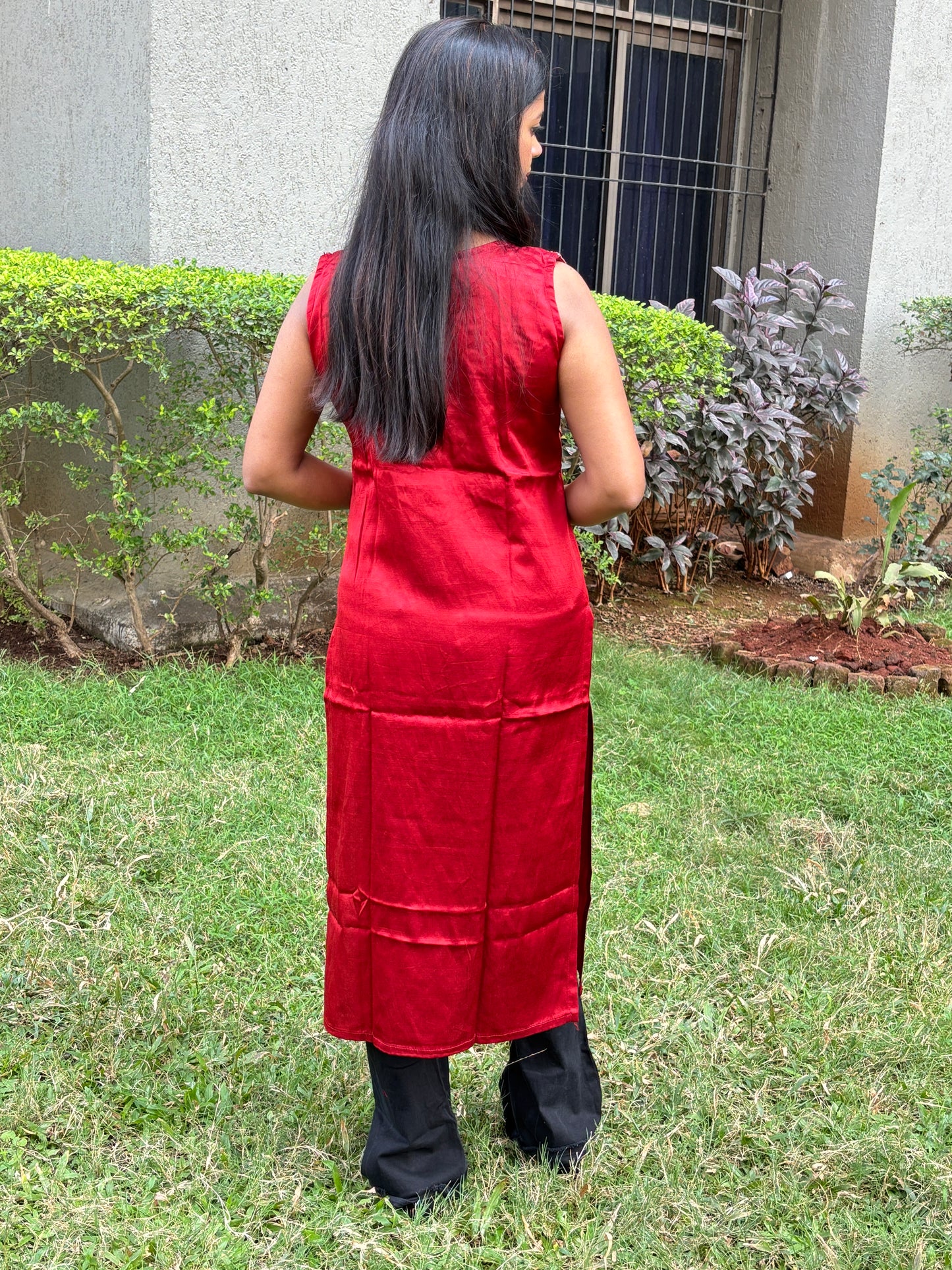 Simran Mashru Silk Long Kurti