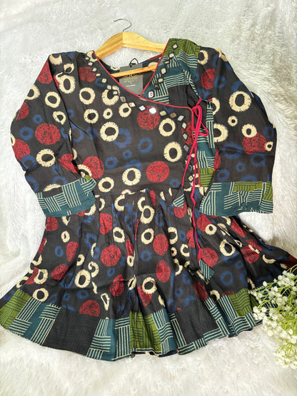 Sara Ajrakh Short Kurti