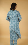 Mirror Work Pure Cotton Suit Set with Dupatta
