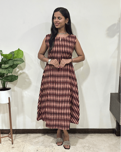 Isha Handblock Ajrakh One-piece