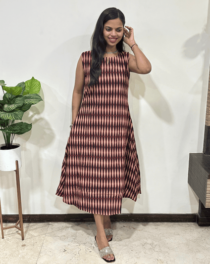 Isha Handblock Ajrakh One-piece