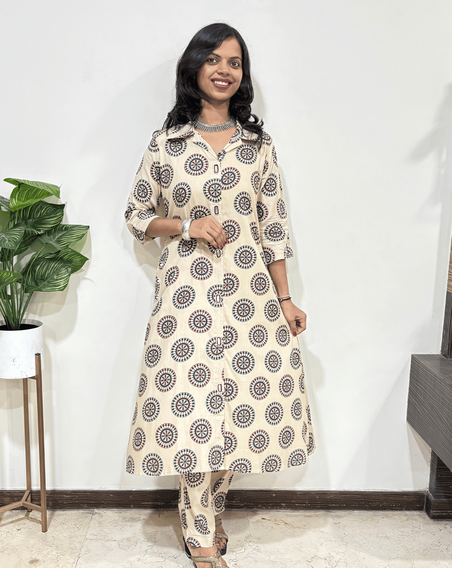 Shraddha Ajrakh Co-ord Set