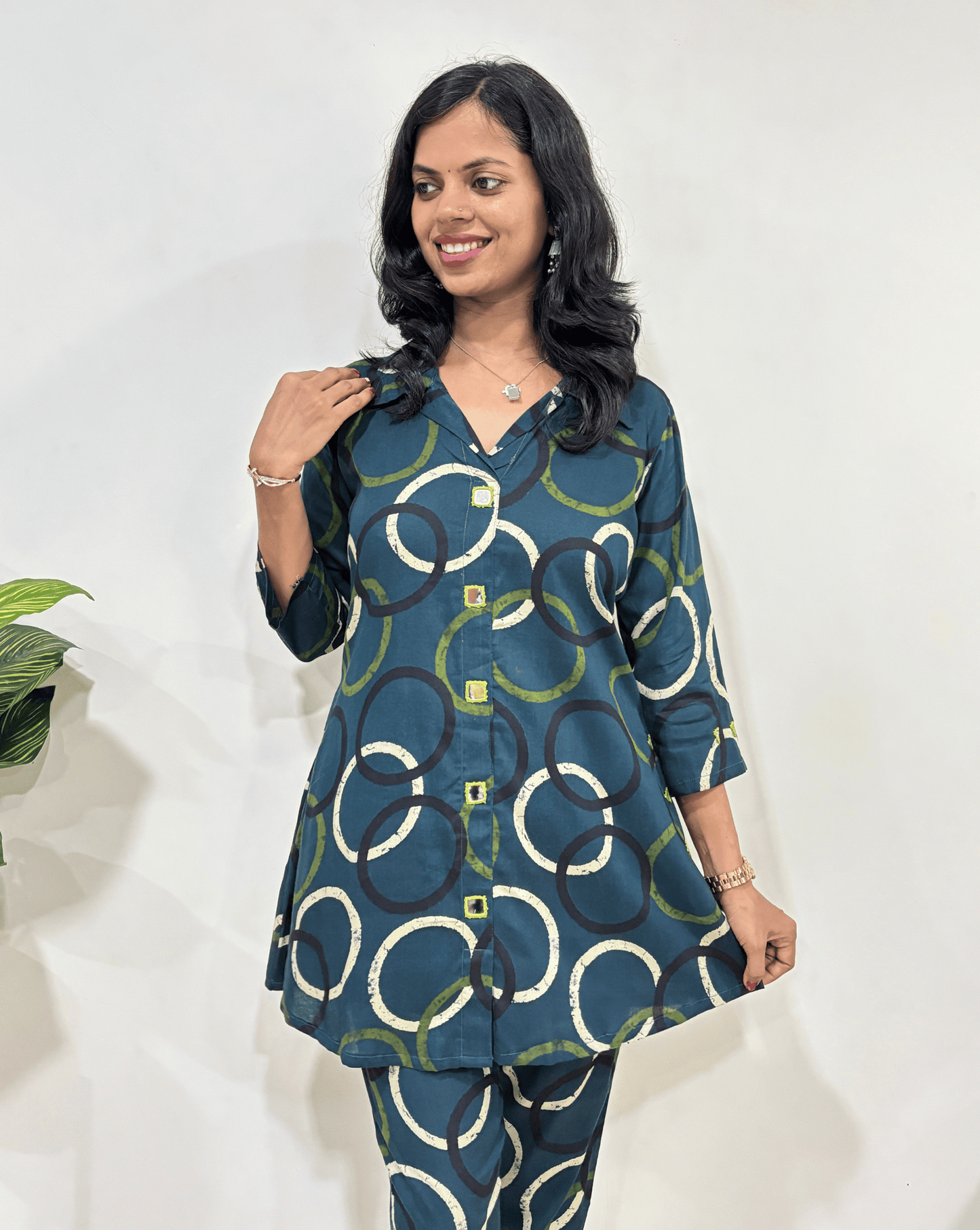 Shreya Ajrakh Co-ord Set