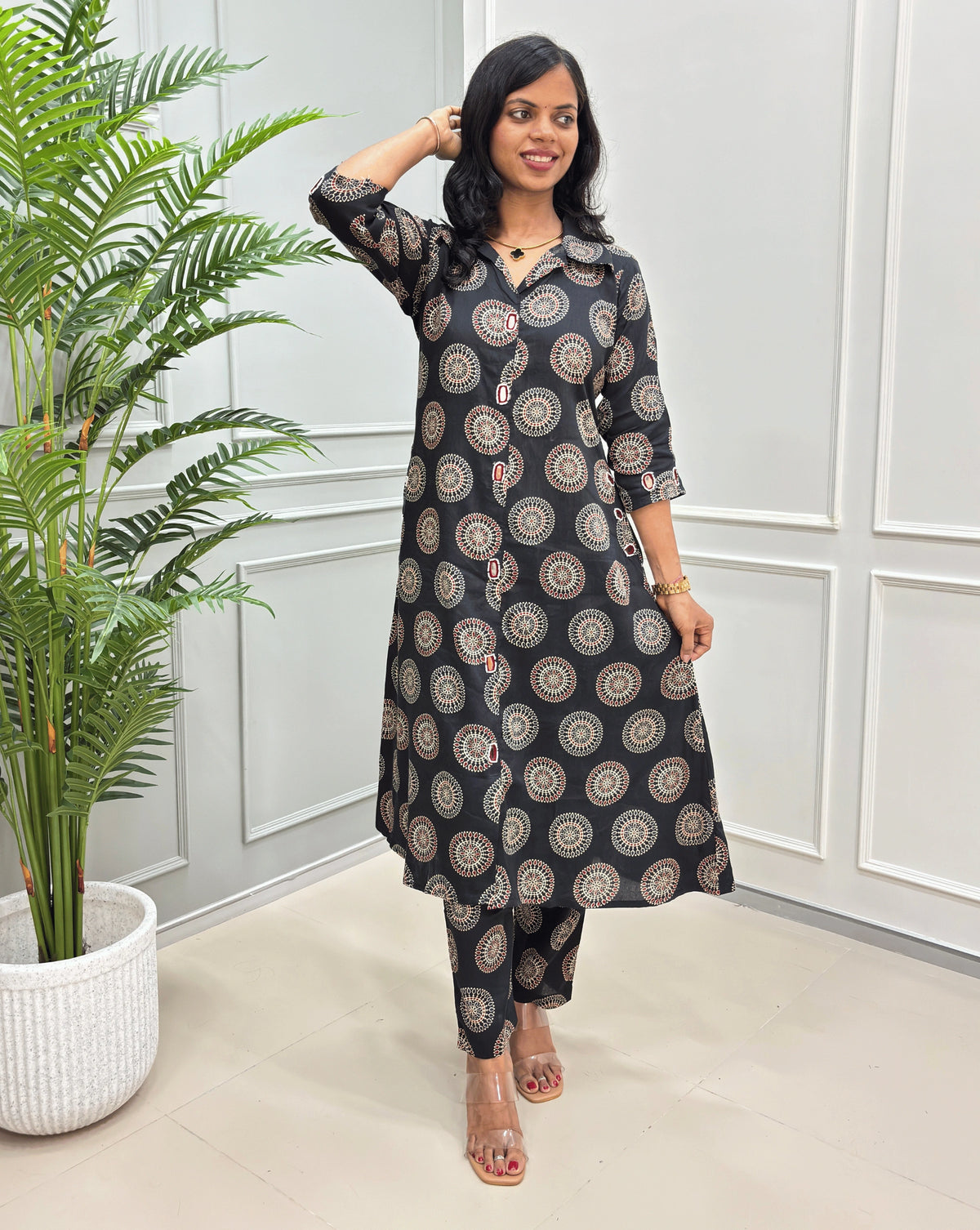 Shraddha Ajrakh Co-ord Set