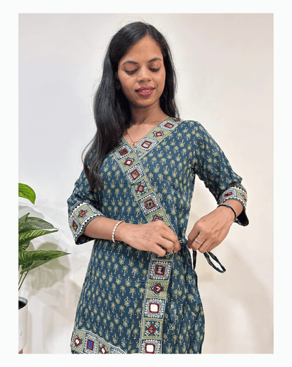 Tara Ajrakh Cotton Co-ord Set