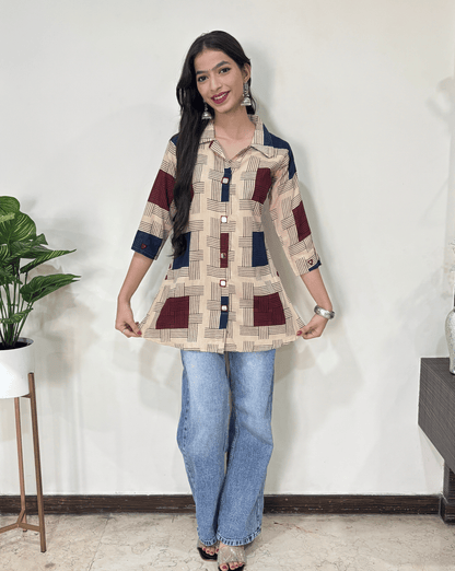 Shriya Ajrakh short kruti