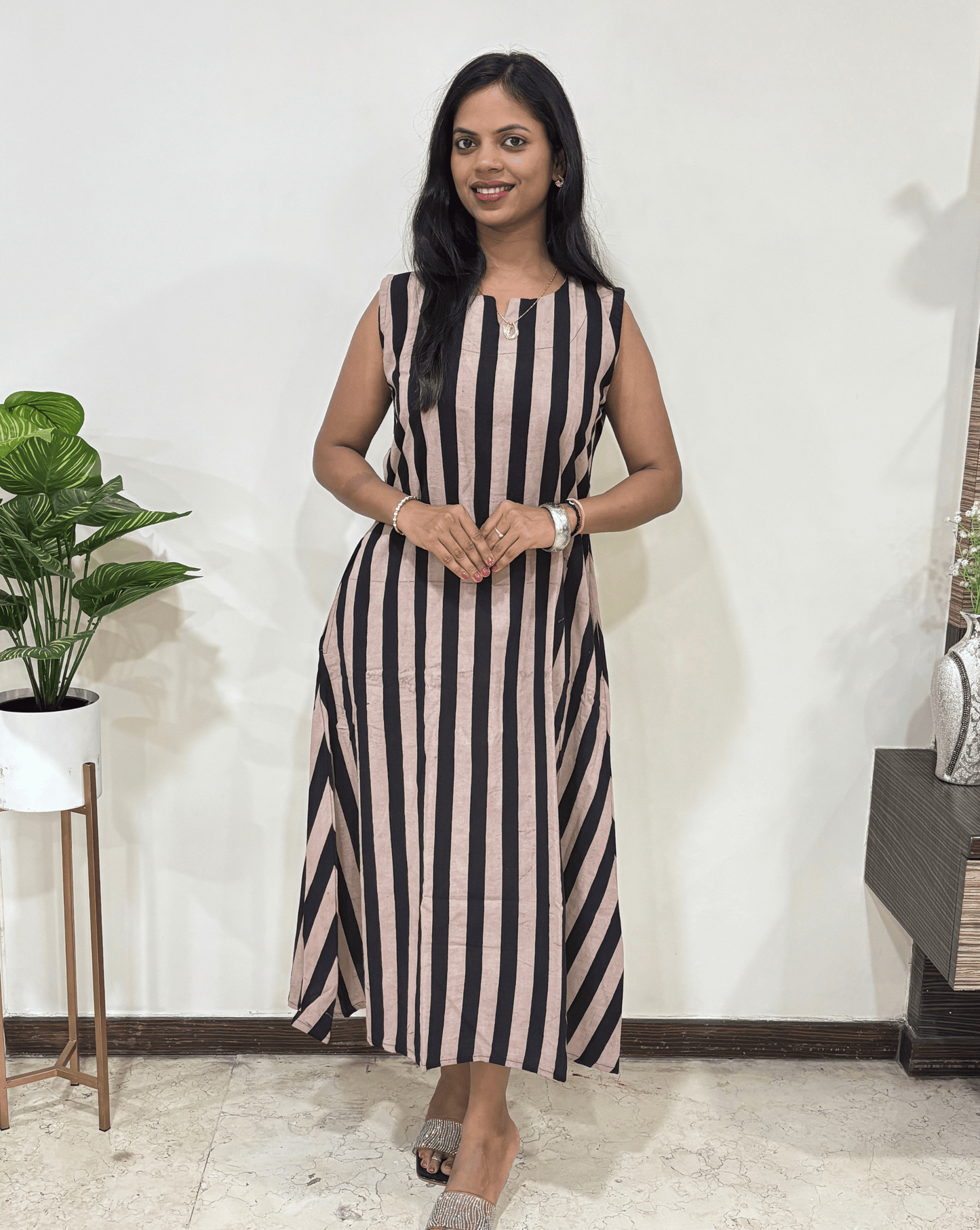 Isha Handblock Ajrakh One-piece