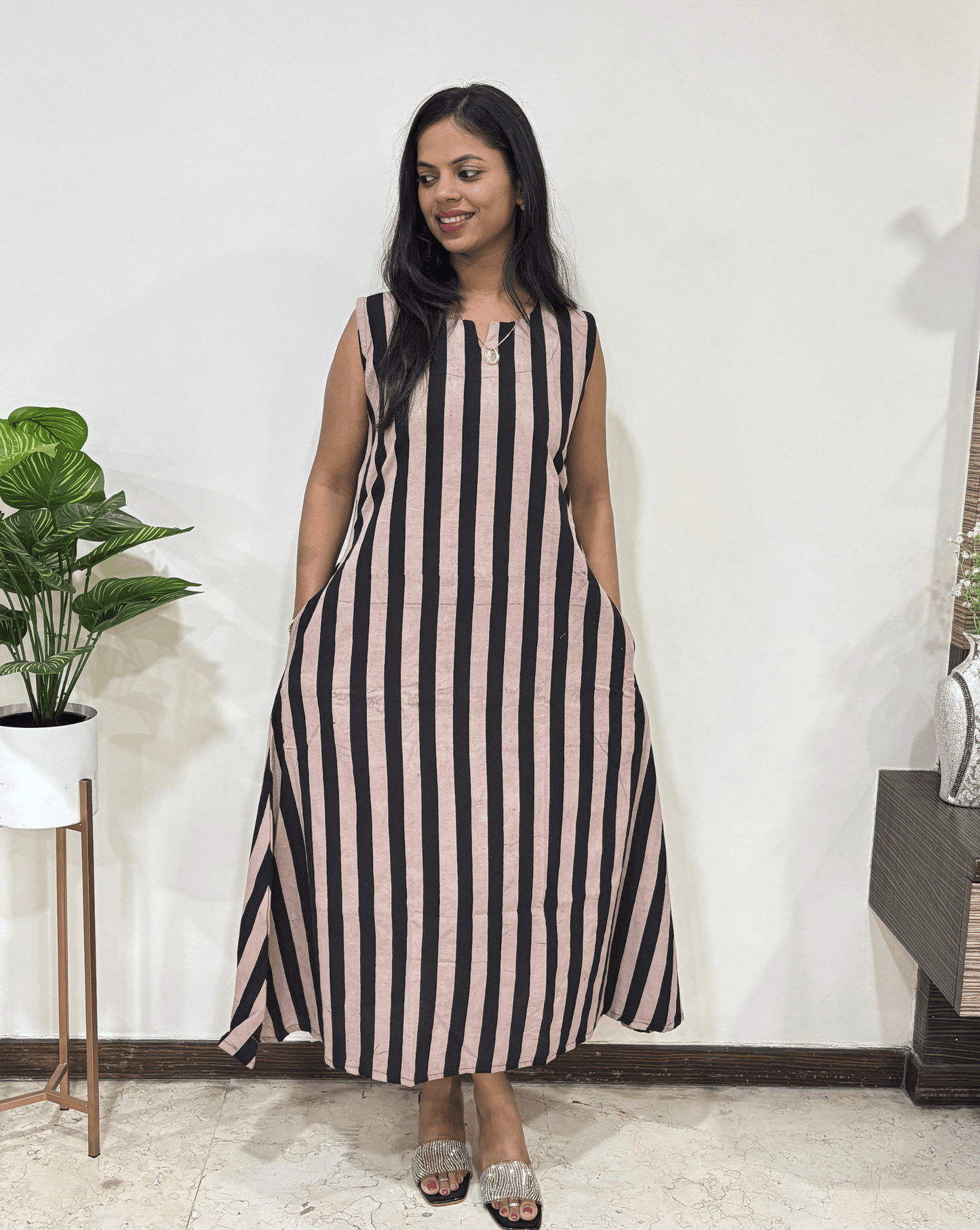 Isha Handblock Ajrakh One-piece