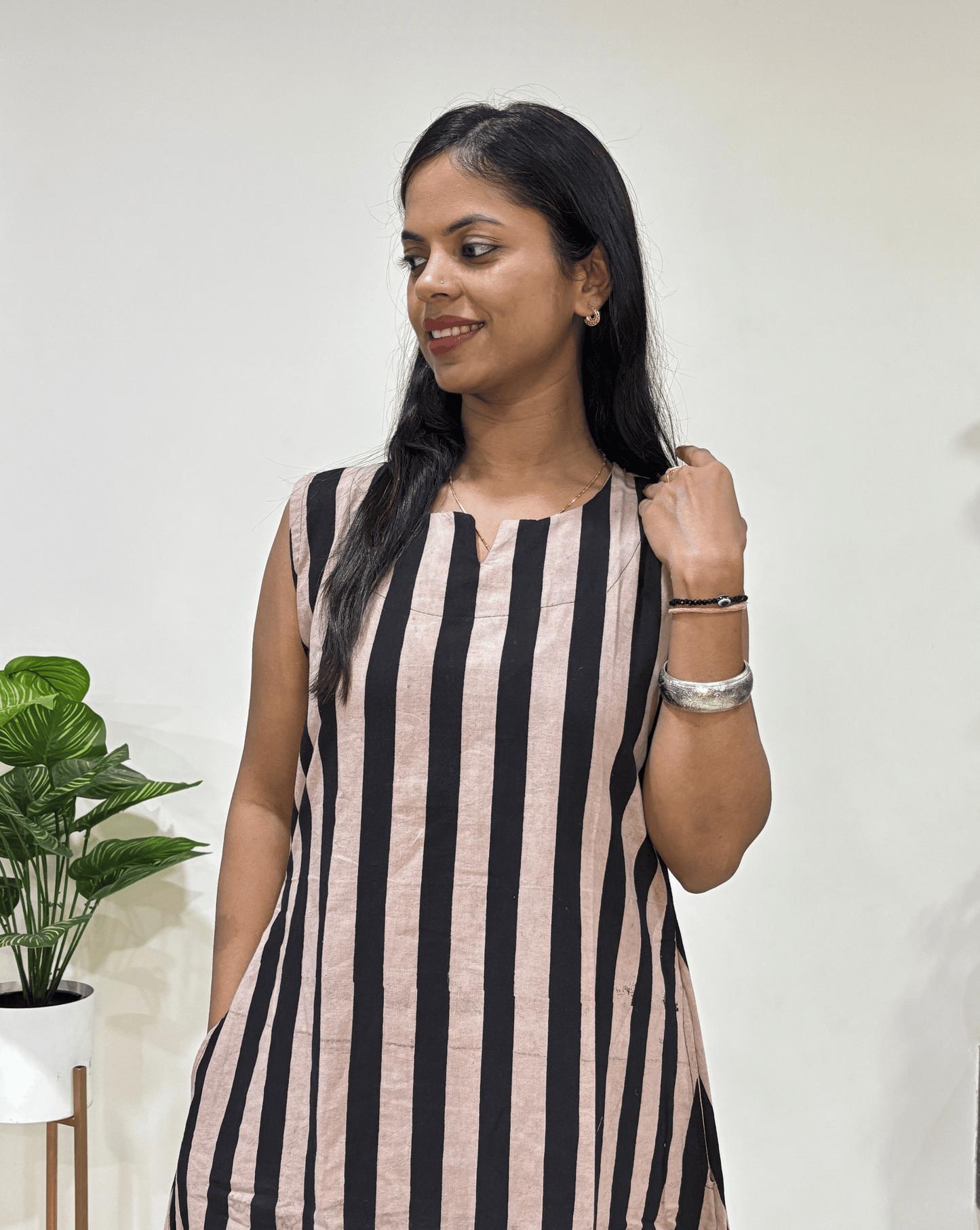 Isha Handblock Ajrakh One-piece