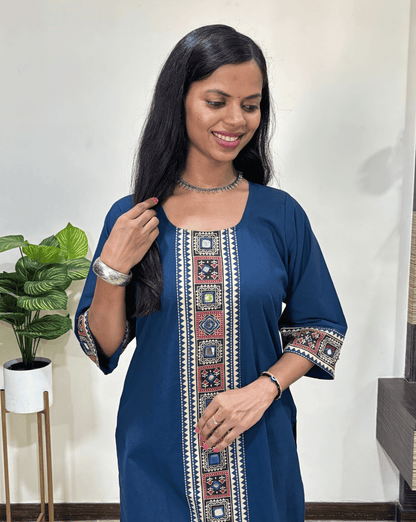 Mohini Ajrakh Long Kurti