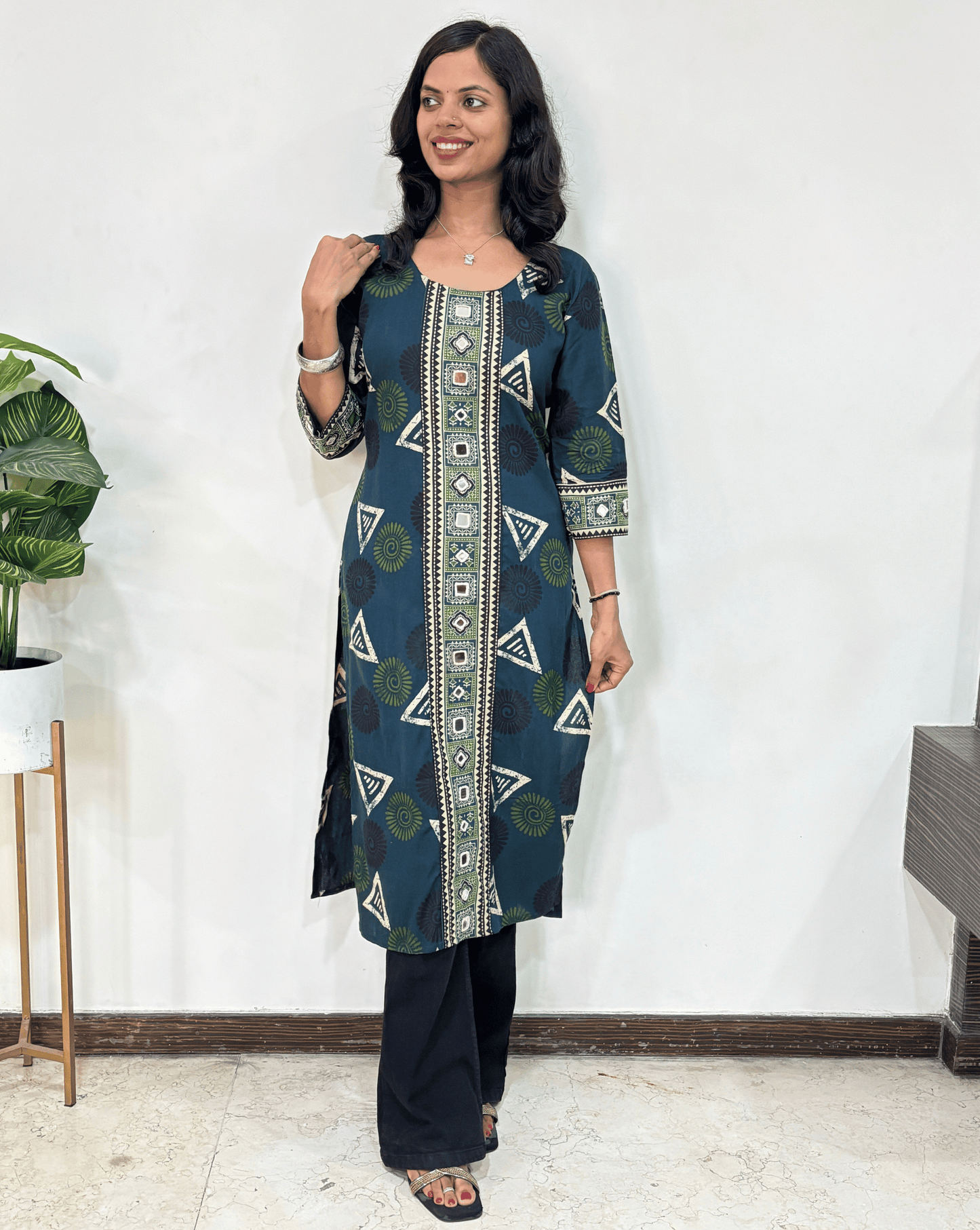 Kritika Ajrakh Long Kruti