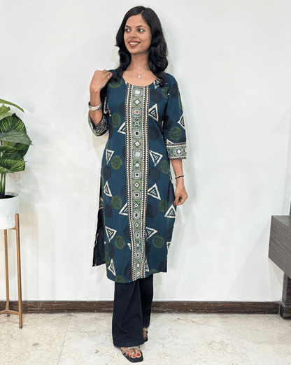 Kritika Ajrakh Long Kruti